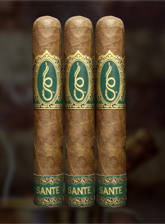 6S™ SANTE Robusto 3pk Premium Cigar 5" x 50