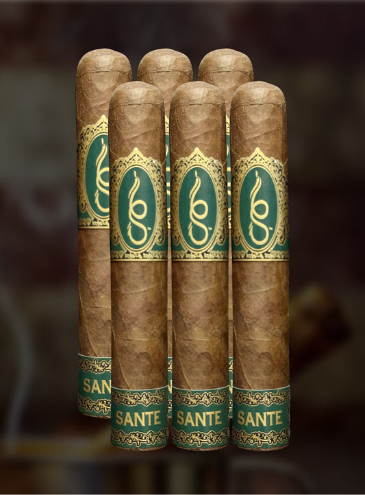 6S™ SANTE Robusto 6pk Premium Cigar 5" x 50