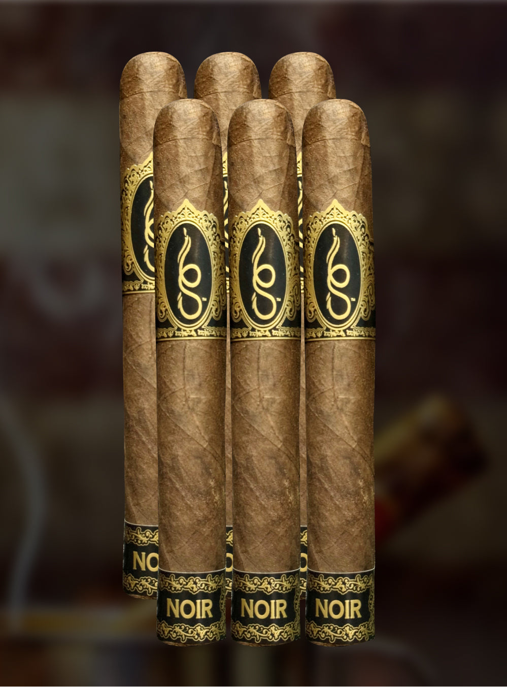 6S™ NOIR Toro 3pk Premium Cigar 6" x 52