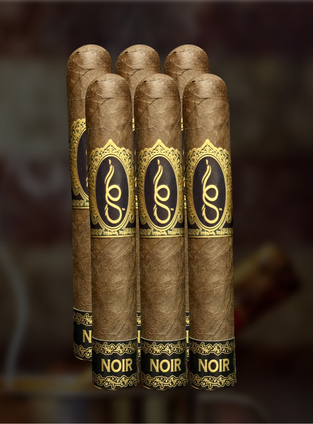 6S™ NOIR Robusto Premium Cigar 5" x 50